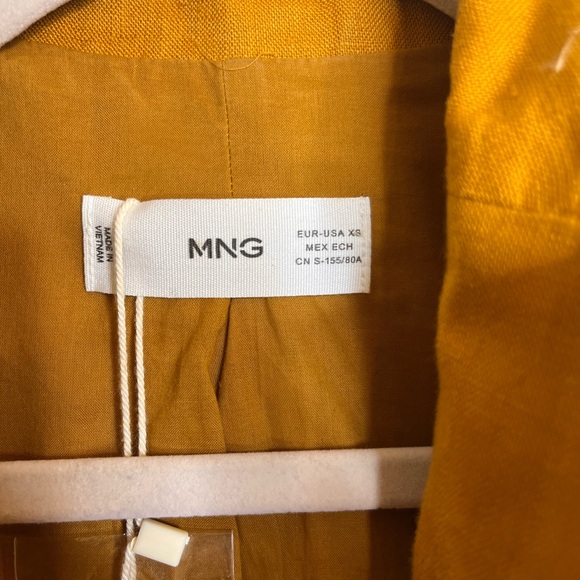 Mango linen blazer - Picture 4 of 5